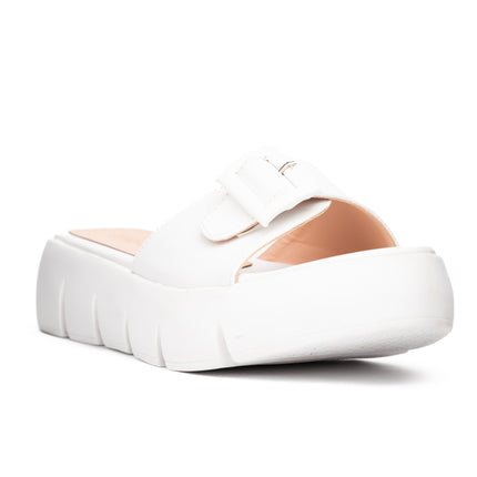 Sandalias Casuales Mujer Scottie - Blanco