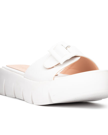 Sandalias Casuales Mujer Scottie - Blanco