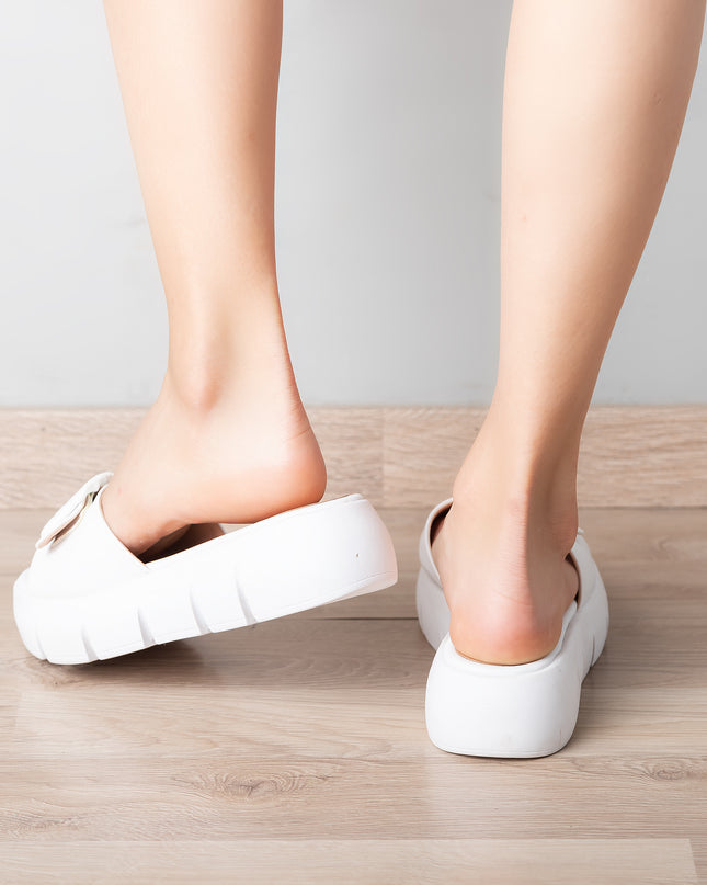 Sandalias Casuales Mujer Scottie - Blanco