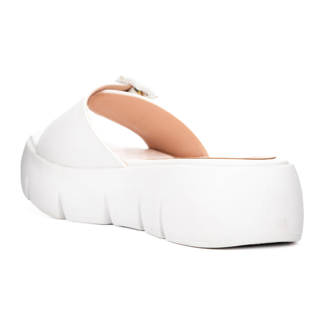 Sandalias Casuales Mujer Scottie - Blanco