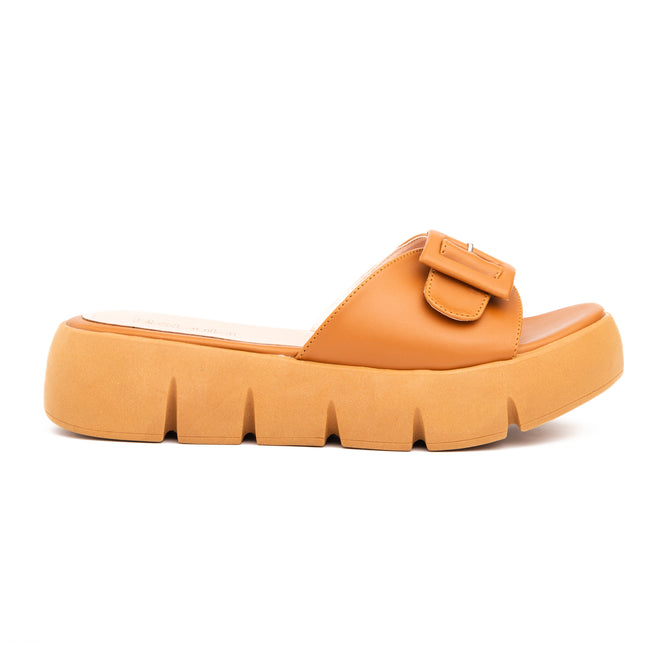 Sandalias Casuales Mujer Scottie - Camel