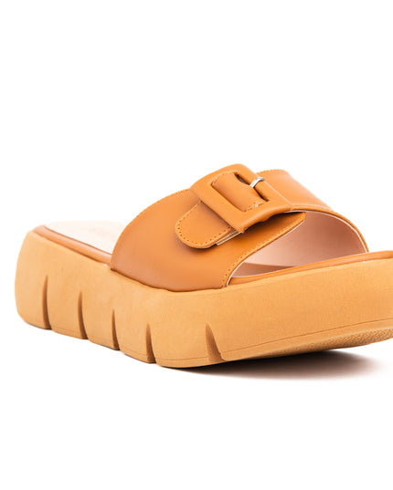 Sandalias Casuales Mujer Scottie - Camel