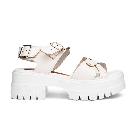 Sandalias Casuales Mujer Sena - Blanco