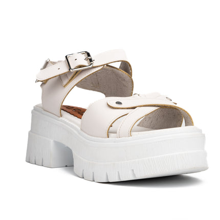 Sandalias Casuales Mujer Sena - Blanco