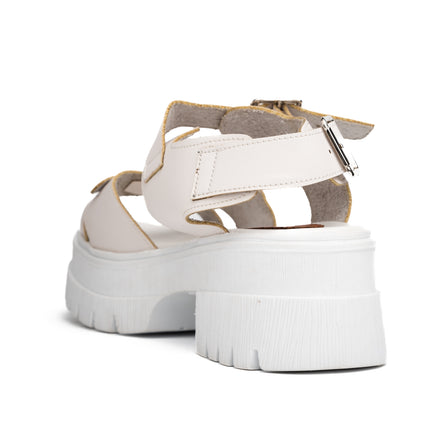 Sandalias Casuales Mujer Sena - Blanco