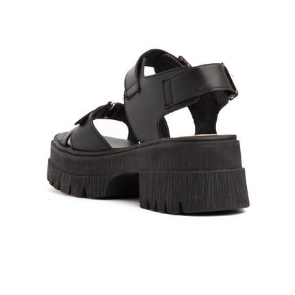 Sandalias Casuales Mujer Sena - Negro
