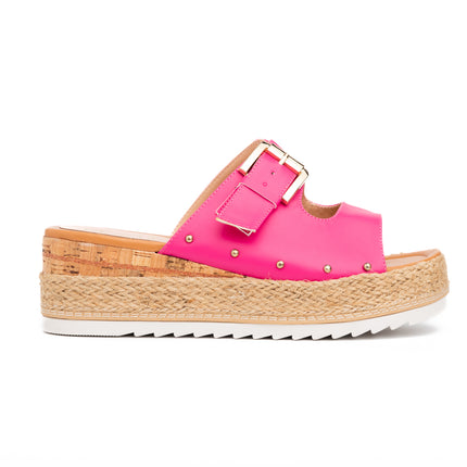 Sandalias Casuales Mujer Serena - Fucsia