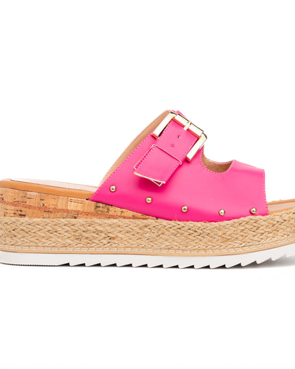 Sandalias Casuales Mujer Serena - Fucsia