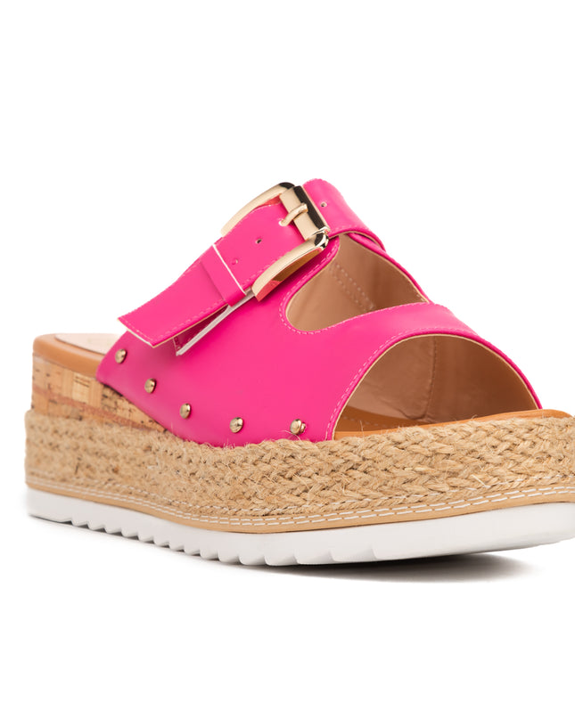 Sandalias Casuales Mujer Serena - Fucsia
