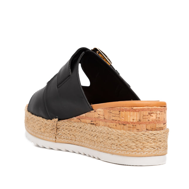 Sandalias Casuales Mujer Serena - Negro