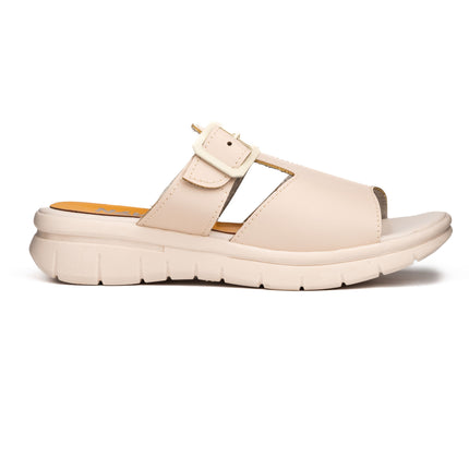 Sandalias Casuales Mujer Shuber - Beige
