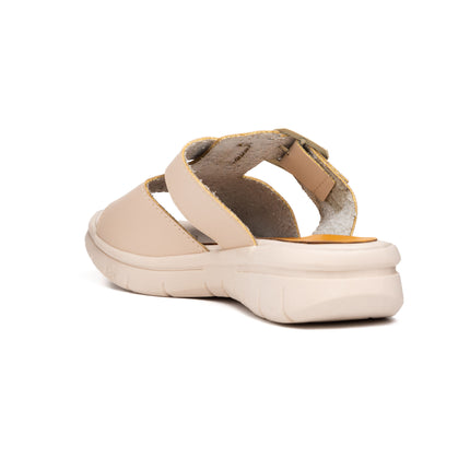 Sandalias Casuales Mujer Shuber - Beige