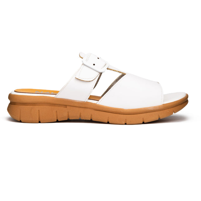 Sandalias Casuales Mujer Shuber - Blanco
