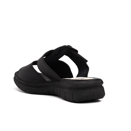 Sandalias Casuales Mujer Shuber - Negro