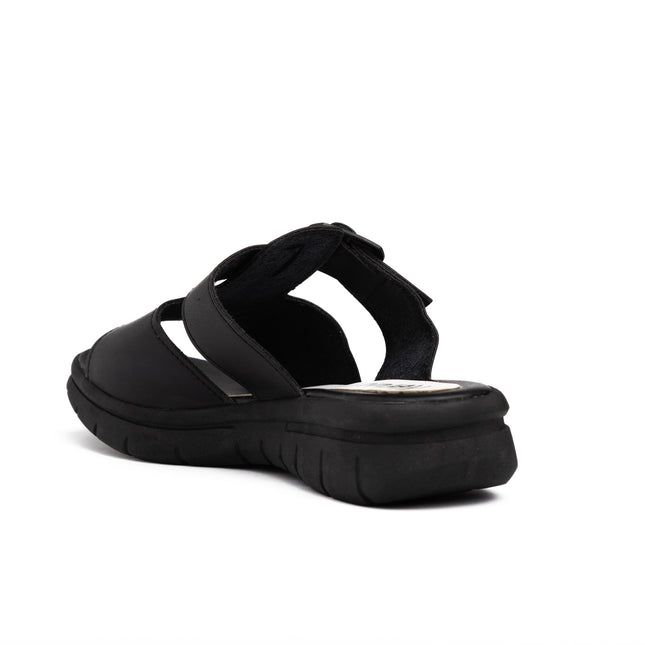 Sandalias Casuales Mujer Shuber - Negro