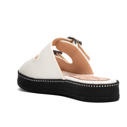 Sandalias Casuales Mujer Sun - Blanco