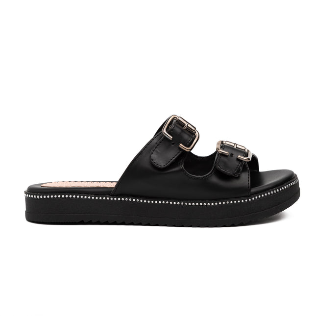 Sandalias Casuales Mujer Sun - Negro