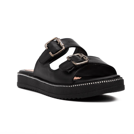 Sandalias Casuales Mujer Sun - Negro