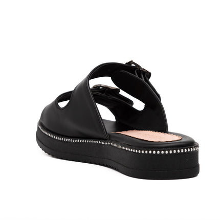 Sandalias Casuales Mujer Sun - Negro