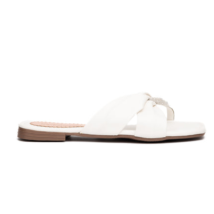 Sandalias Casuales Mujer Taskent - Blanco