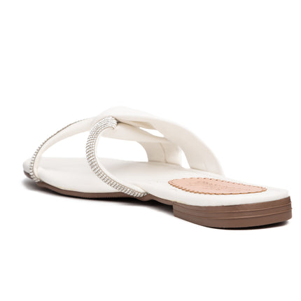 Sandalias Casuales Mujer Taskent - Blanco