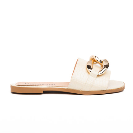 Sandalias Casuales Mujer Trinidad - Perla
