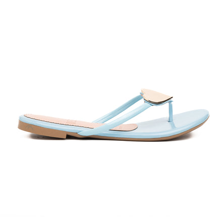 Sandalias Casuales Mujer Vallarta - Celeste
