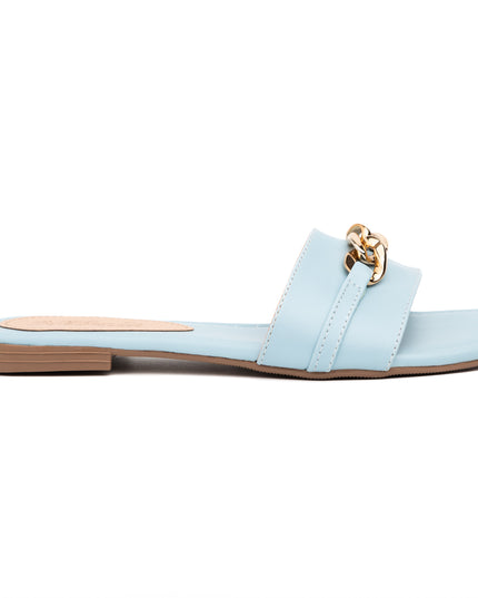 Sandalias Casuales Mujer Vallenar - Celeste