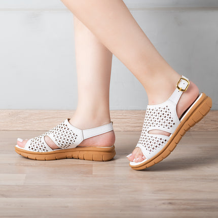 Sandalias Casuales Mujer Vanni - Blanco