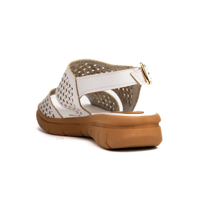 Sandalias Casuales Mujer Vanni - Blanco