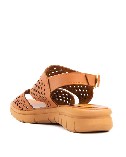 Sandalias Casuales Mujer Vanni - Camel