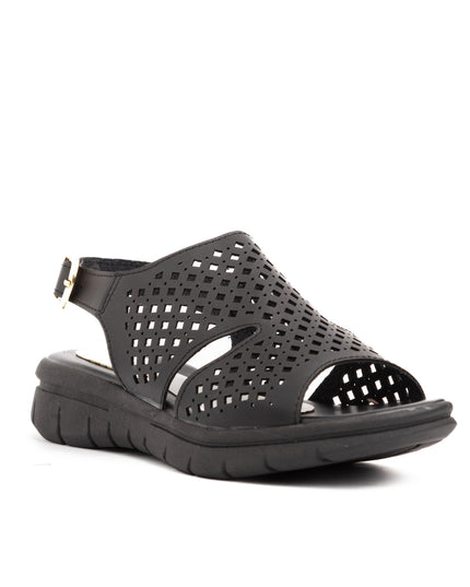 Sandalias Casuales Mujer Vanni - Negro