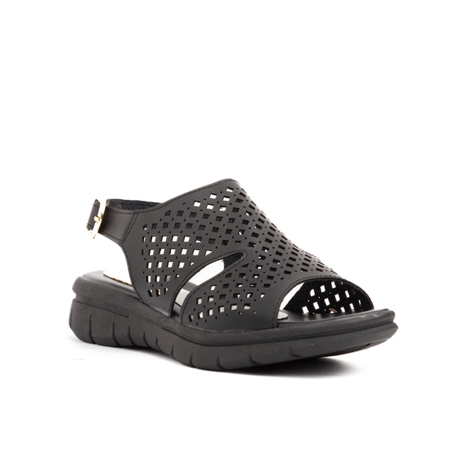 Sandalias Casuales Mujer Vanni - Negro