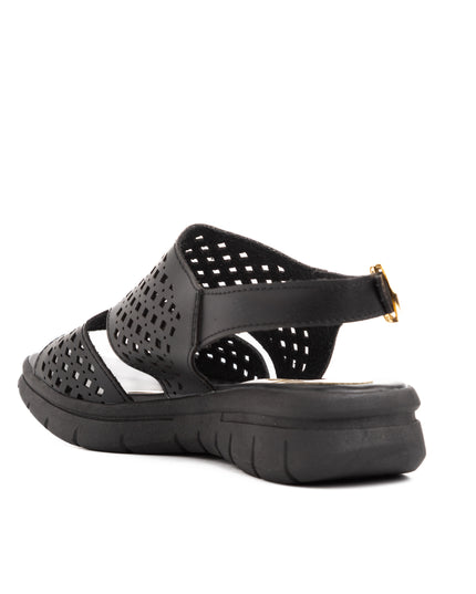 Sandalias Casuales Mujer Vanni - Negro