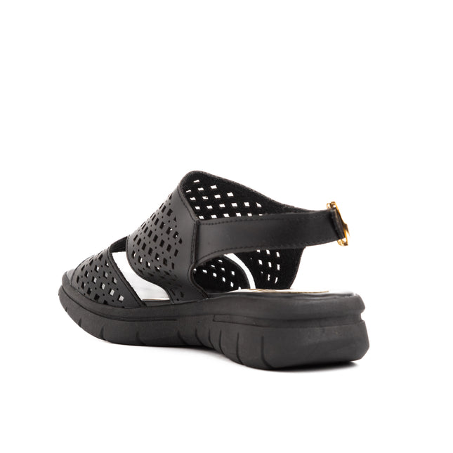 Sandalias Casuales Mujer Vanni - Negro