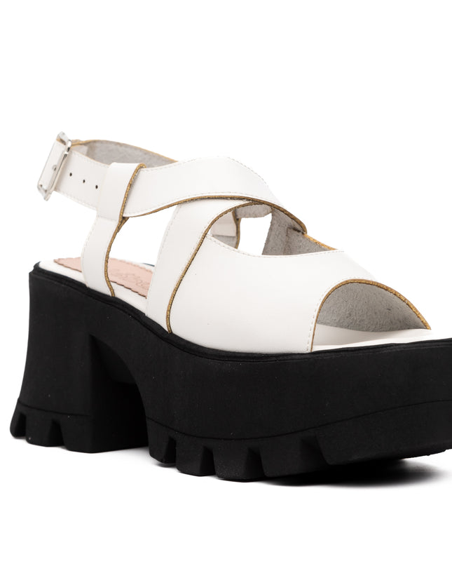 Sandalias Casuales Mujer Venus - Blanco