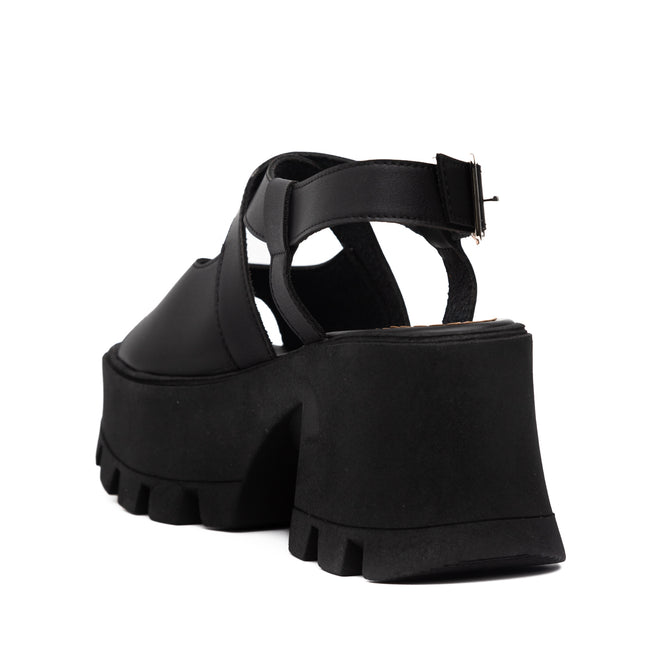 Sandalias Casuales Mujer Venus - Negro