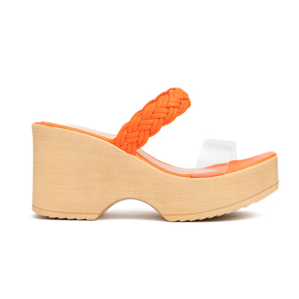 Sandalias Mujer Volos - Anaranjado