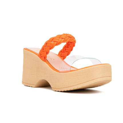 Sandalias Mujer Volos - Anaranjado