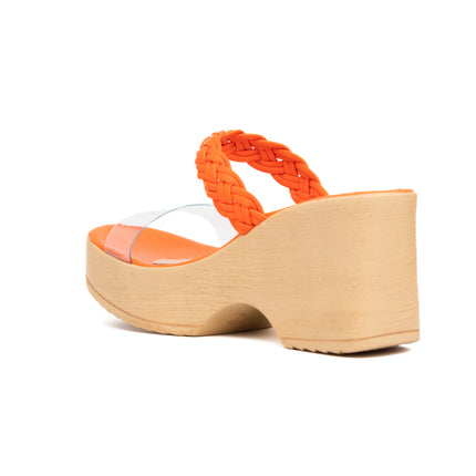 Sandalias Mujer Volos - Anaranjado