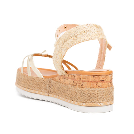 Sandalias Casuales Mujer Warri - Dorado