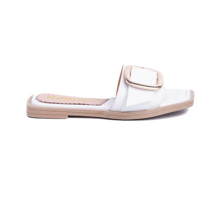 Sandalias Casuales Mujer Wilkens - Blanco