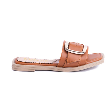 Sandalias Casuales Mujer Wilkens - Camel