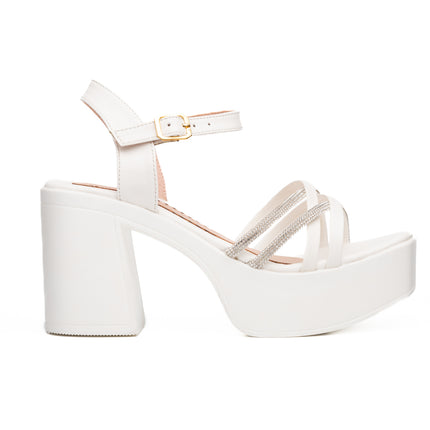 Sandalias de Vestir Mujer Yanci - Blanco