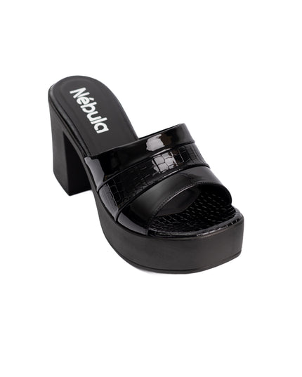 Stilettos Yeshuat - Negro Charol