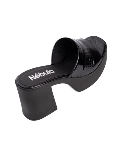Stilettos Yeshuat - Negro Charol