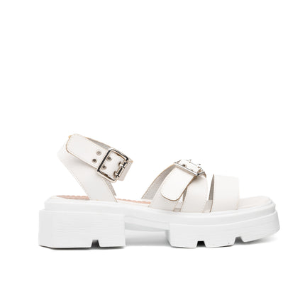 Sandalias Casuales Mujer Zabadani - Blanco