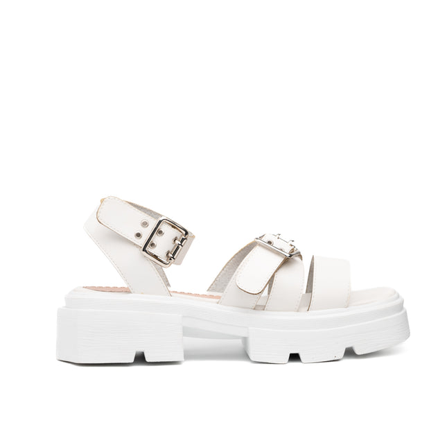Sandalias Casuales Mujer Zabadani - Blanco