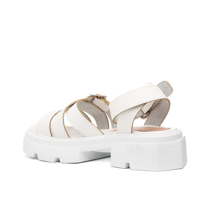 Sandalias Casuales Mujer Zabadani - Blanco