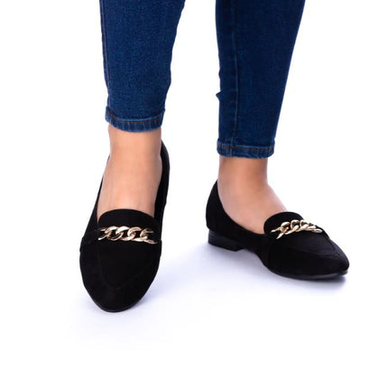 Sandalias Mujer Zurich - Negro Gamuza